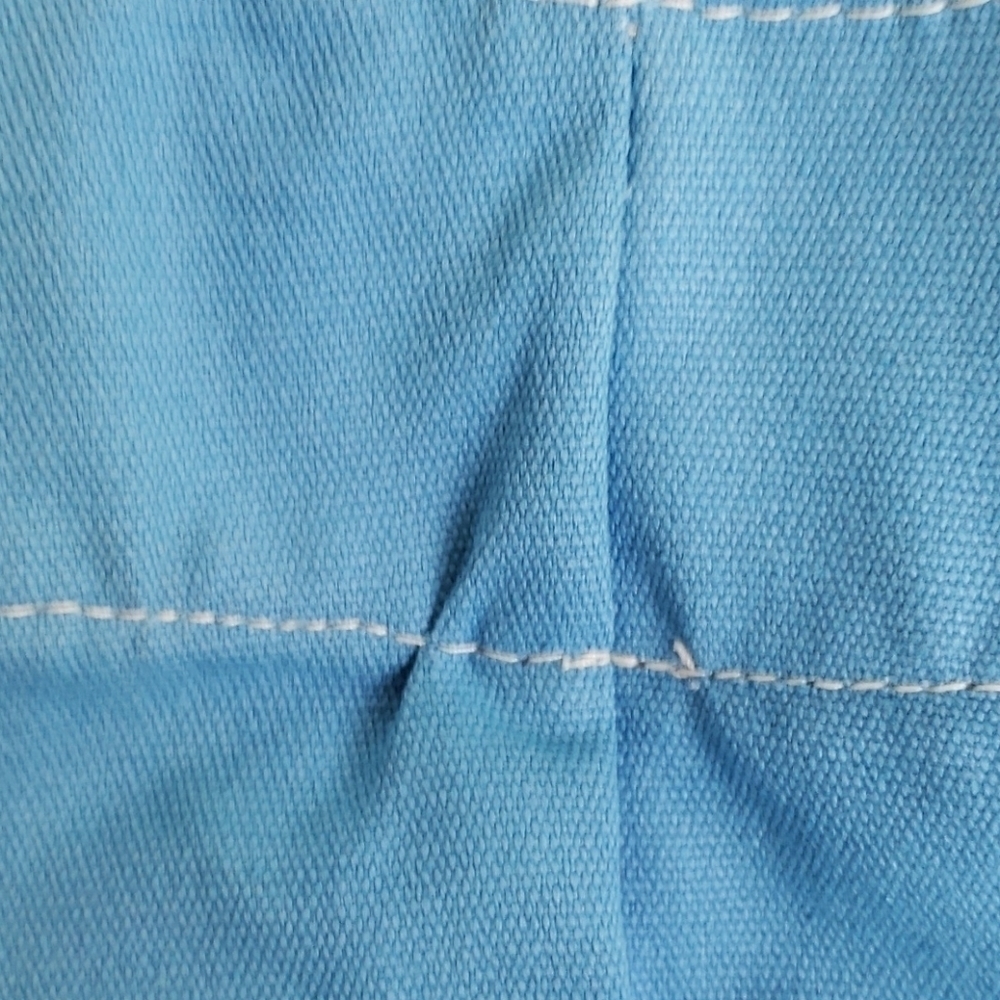 Strada Reversible Canvas Tote NWT Blue or Madra - Picture 10 of 14